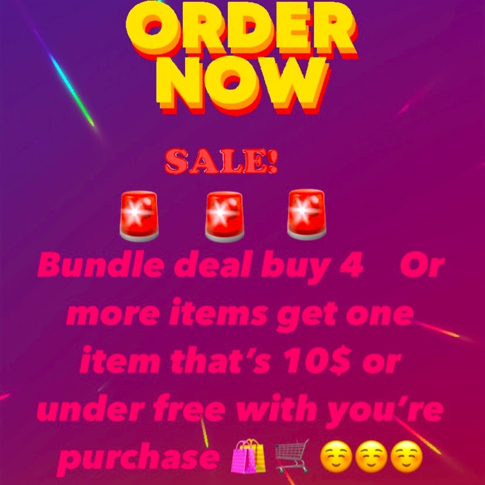 BUNDLE DEALS!!!!